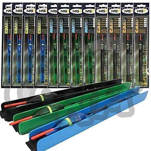 12 Deluxe Barbless Pole Float Rigs