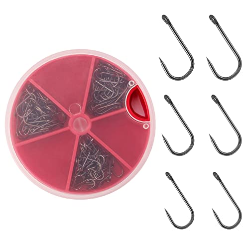 Dr.Fish 150pcs Barbless Carp Fishing Hooks Set