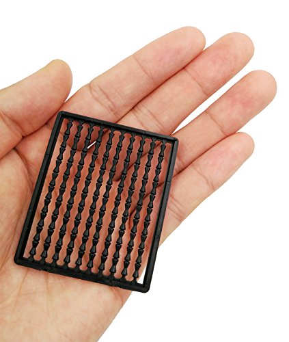 Milepetus 18pcs Barbless Carp Fishing Hair Rigs