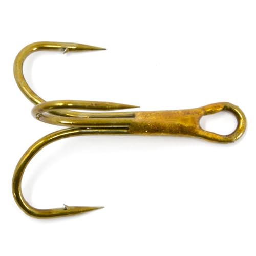Phoxinus Bronze Treble Hooks for All Fishing