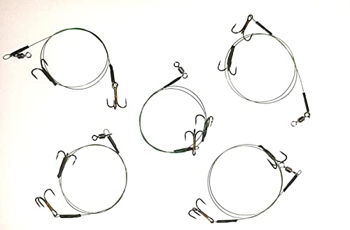 Snap Tackle Set with Wire Trace for Pike