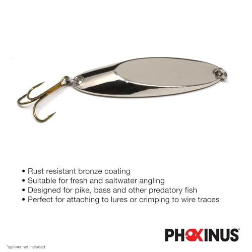 Phoxinus Bronze Treble Hooks for All Fishing