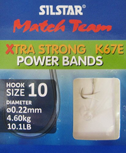 Silstar Match Team Barbless Fishing Hooks - 4 Packs