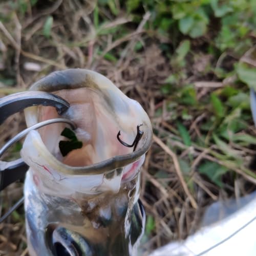 Piscorush High Carbon Treble Hooks Size 2 50-Pack