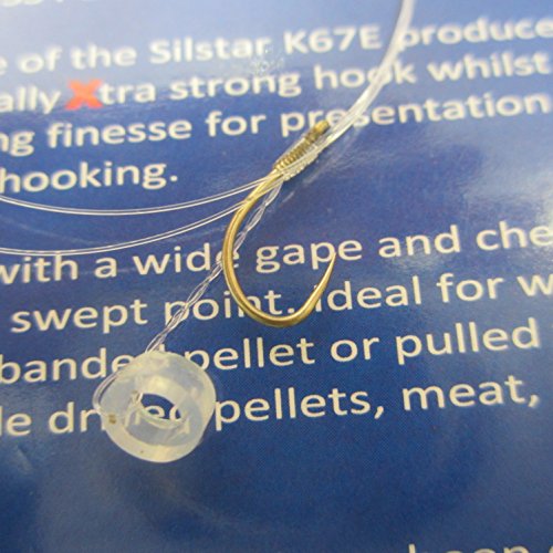Silstar Match Team Barbless Fishing Hooks - 4 Packs