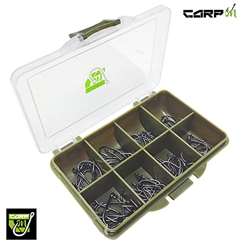 Assorted Barbless Carp Eyed Fishing Hooks Set