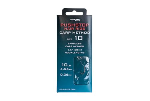 Drennan Carp Method Quickstop Hair Rigs Size 14