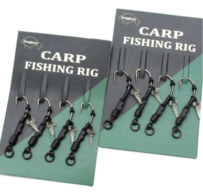 Ready Tied Carp Ronnie Rig - Size 8 Hook