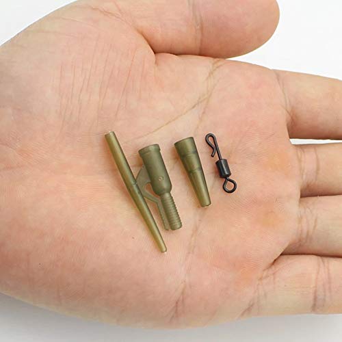 Carp Fishing Rig Kit with Anti-Tangle Sleeves