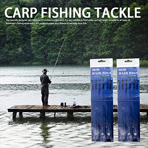 12 PCS Barbless Curve Shank Carp Fishing Hooks
