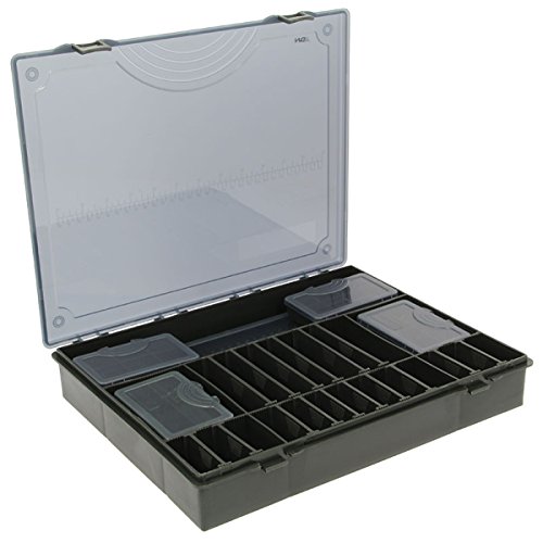 NGT 7+1 Fishing Tackle Box with Rigs