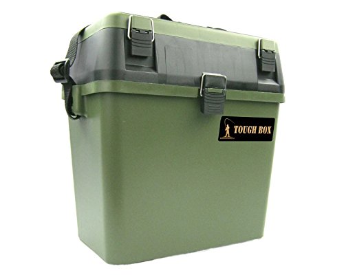 Padded Fishing Tackle Seat Box with Strap