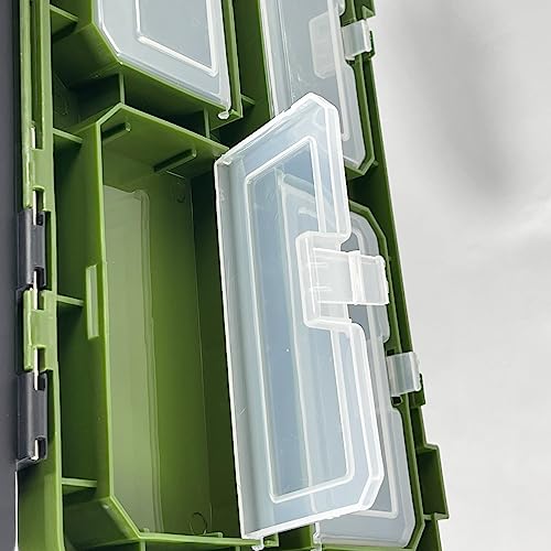 Padded Fishing Tackle Box with Organizer Trays