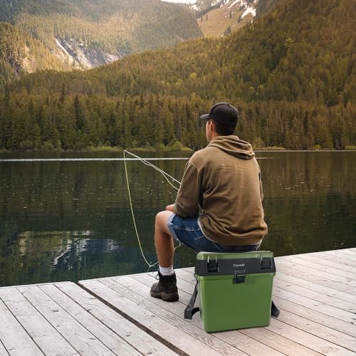 Padded Fishing Tackle Box with Organizer Trays