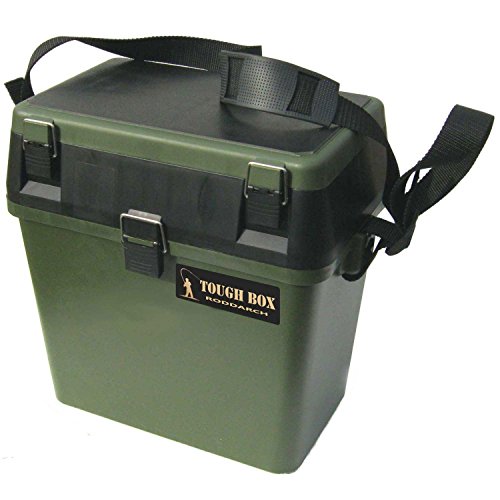 Padded Fishing Tackle Seat Box with Strap