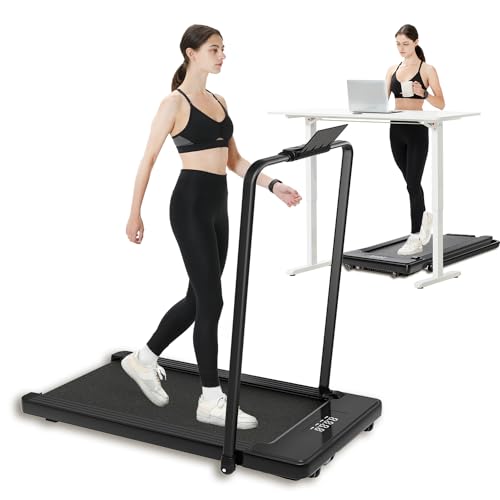 Bifanuo 2-in-1 Folding Treadmill with Bluetooth Speakers