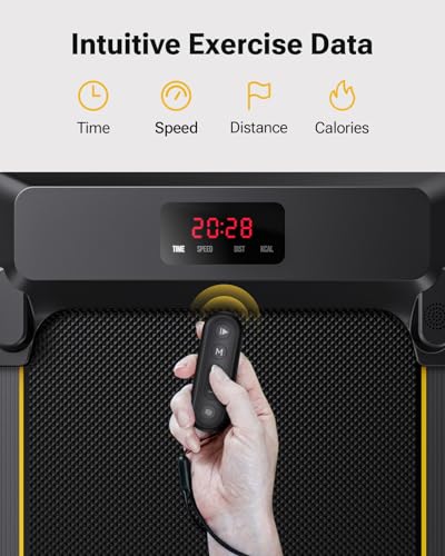 UREVO 2-in-1 Under Desk Portable Treadmill