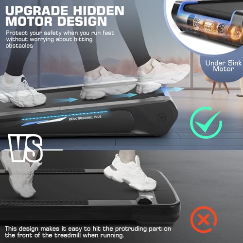 Compact Walking Pad Treadmill with Remote Control
