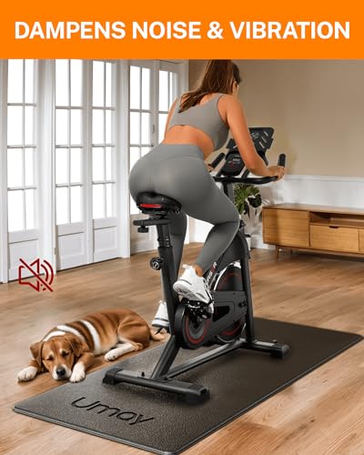 UMAY Thick Exercise Equipment Mat for Home Gym