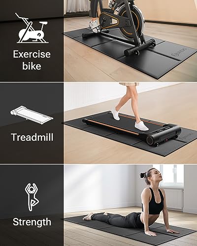 UREVO Non-Slip Folding Exercise Equipment Mat