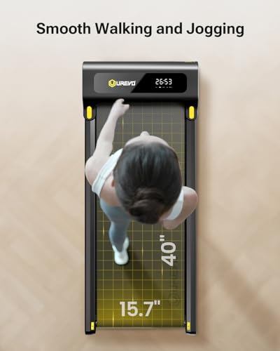 UREVO Portable Under Desk Treadmill for Home/Office