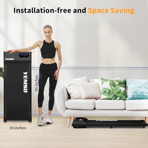 Portable Walking Pad Treadmill for Home & Office