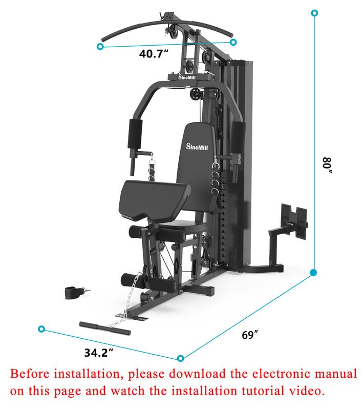 SCM-1148L 148LB Multifunctional Full Body Gym