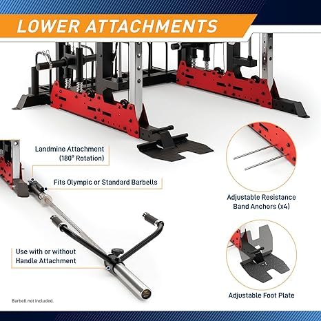 Marcy Pro Deluxe Smith Cage Home Gym System
