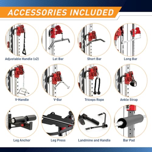 Marcy Pro Deluxe Smith Cage Home Gym System