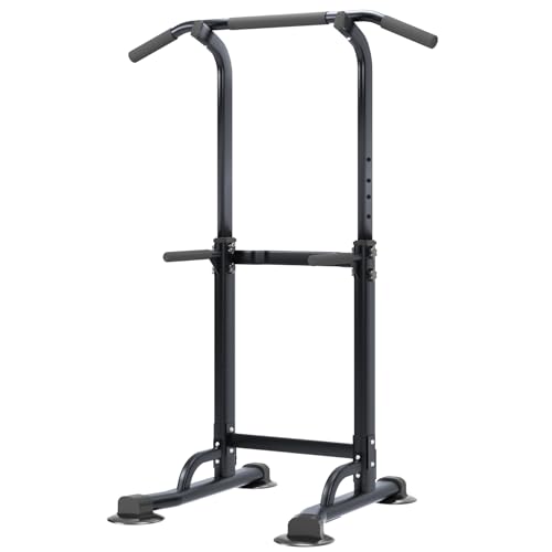 DlandHome Adjustable Power Tower Dip Station