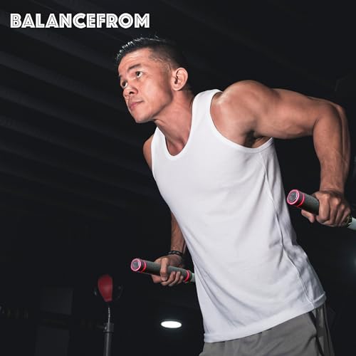 BalanceFrom Multi-Function Dip Station - 500 lbs Capacity