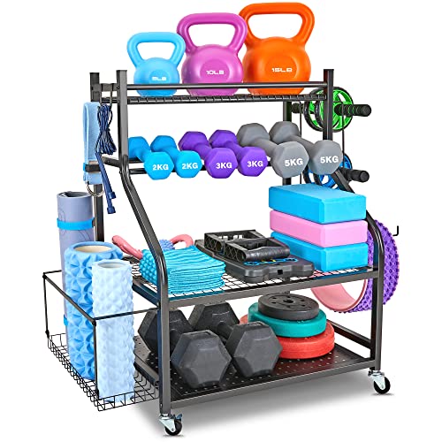 NBTORCH All-in-One Dumbbell and Equipment Rack