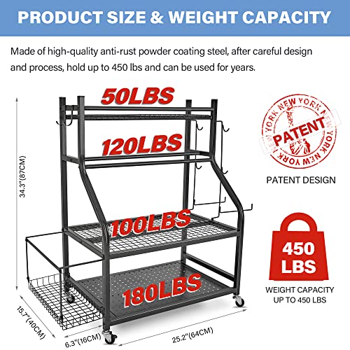 NBTORCH All-in-One Dumbbell and Equipment Rack