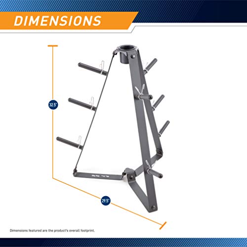 Marcy Weight Plate Storage Tree for Standard Plates