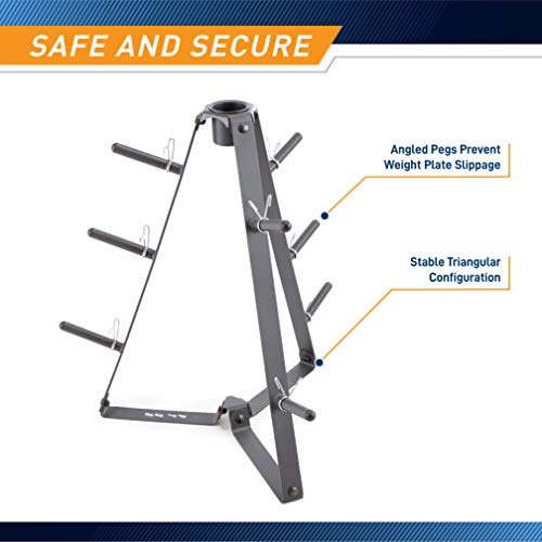 Marcy Weight Plate Storage Tree for Standard Plates