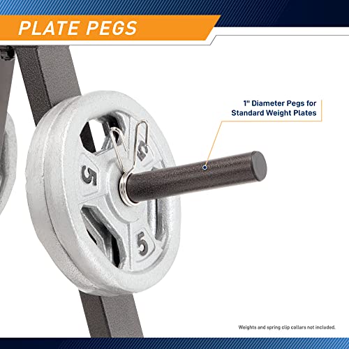 Marcy Weight Plate Tree for 1-Inch Plates