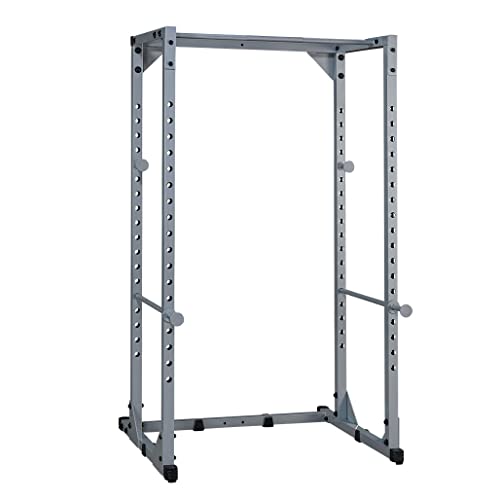 Adjustable Power Rack for Home Gym Strength Training