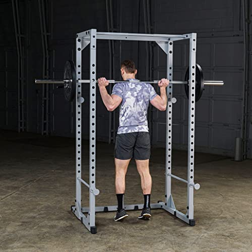 Adjustable Power Rack for Home Gym Strength Training