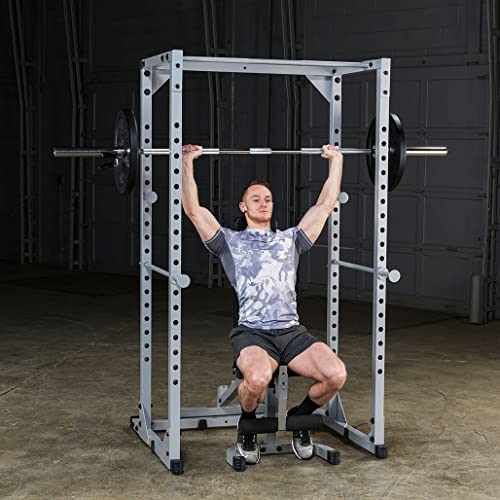 Adjustable Power Rack for Home Gym Strength Training