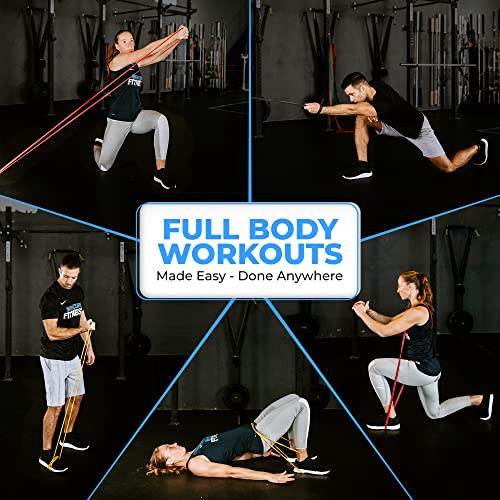 Heavy-Duty Resistance Bands Set for Stretching