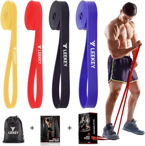 LEEKY Resistance Bands Set for Home Workouts