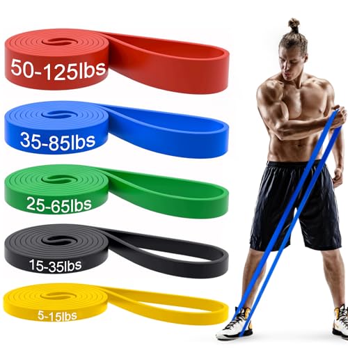 Colorful Pull Up and Resistance Bands Set