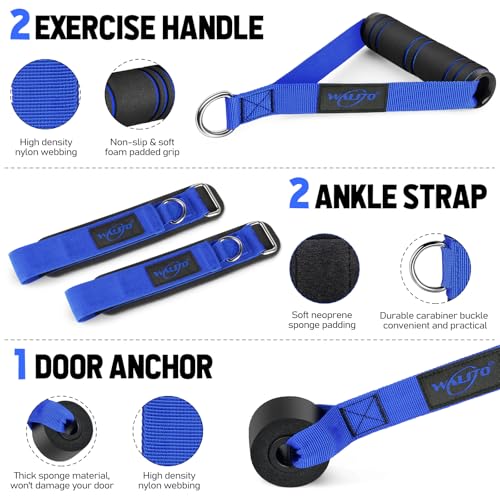 WALITO Resistance Bands Set for Home Workouts