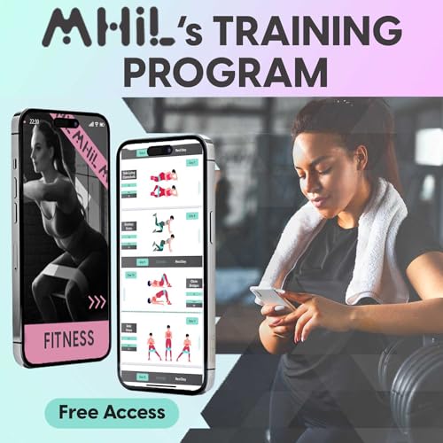 Fabric Resistance Bands Set - 4 Booty & Leg Bands