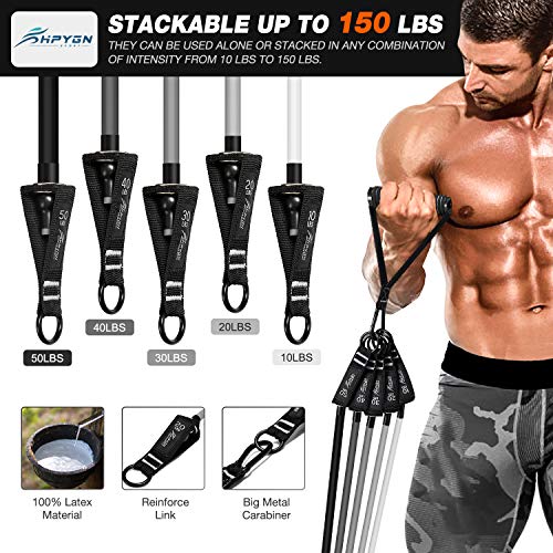 Versatile Resistance Bands Set for Home Workouts