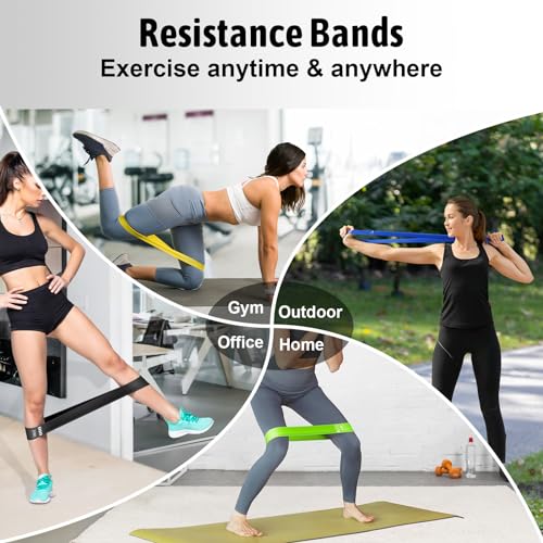 Multi-Colored Resistance Bands Set for All Fitness