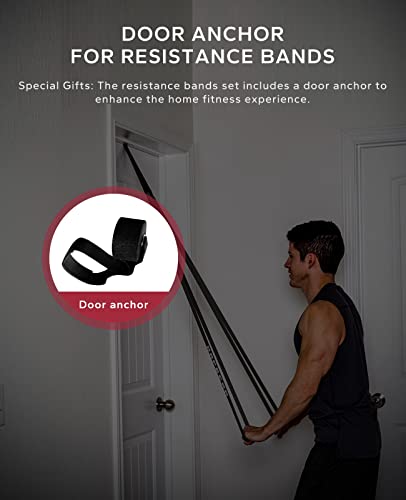 HAPBEAR Resistance Bands Set for Pull Up Assistance