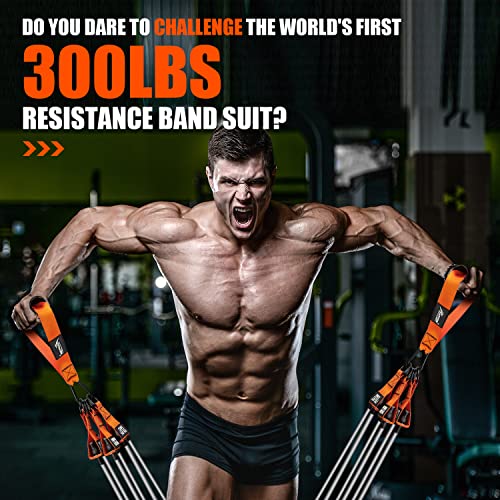 Heavy Resistance Bands Set for Strength Training