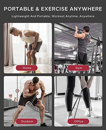 HAPBEAR Resistance Bands Set for Pull Up Assistance