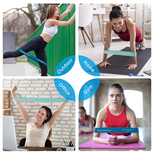 Honmein Exercise Resistance Bands - 5 Levels Included